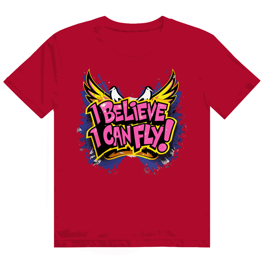 Heavy Cotton T-Shirt - I believe i can fly | Division420®