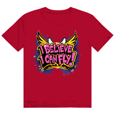 Heavy Cotton T-Shirt - I believe i can fly | Division420®