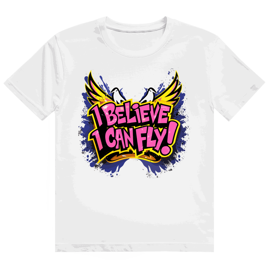 Heavy Cotton T-Shirt - I believe i can fly | Division420®