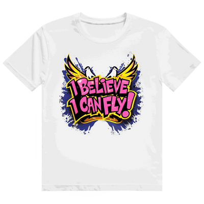 Heavy Cotton T-Shirt - I believe i can fly | Division420®