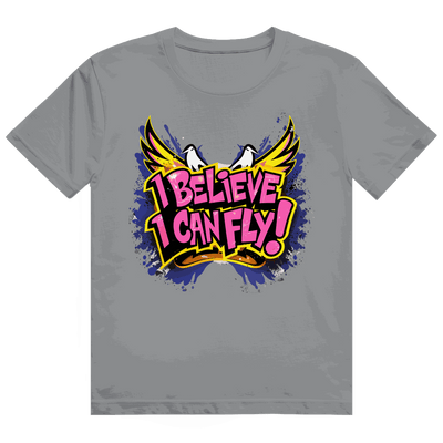Heavy Cotton T-Shirt - I believe i can fly | Division420®