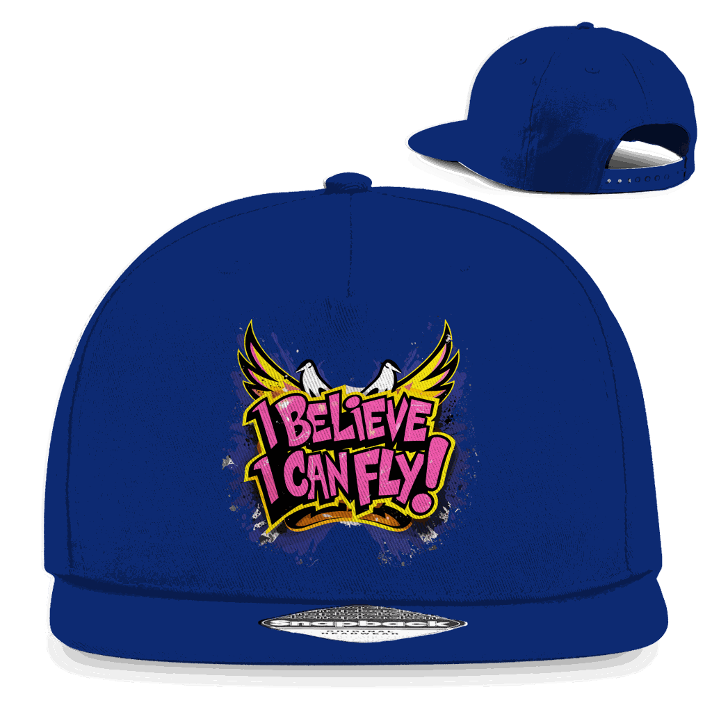 Snapback Rapper Cap - I believe i can fly | Division420®