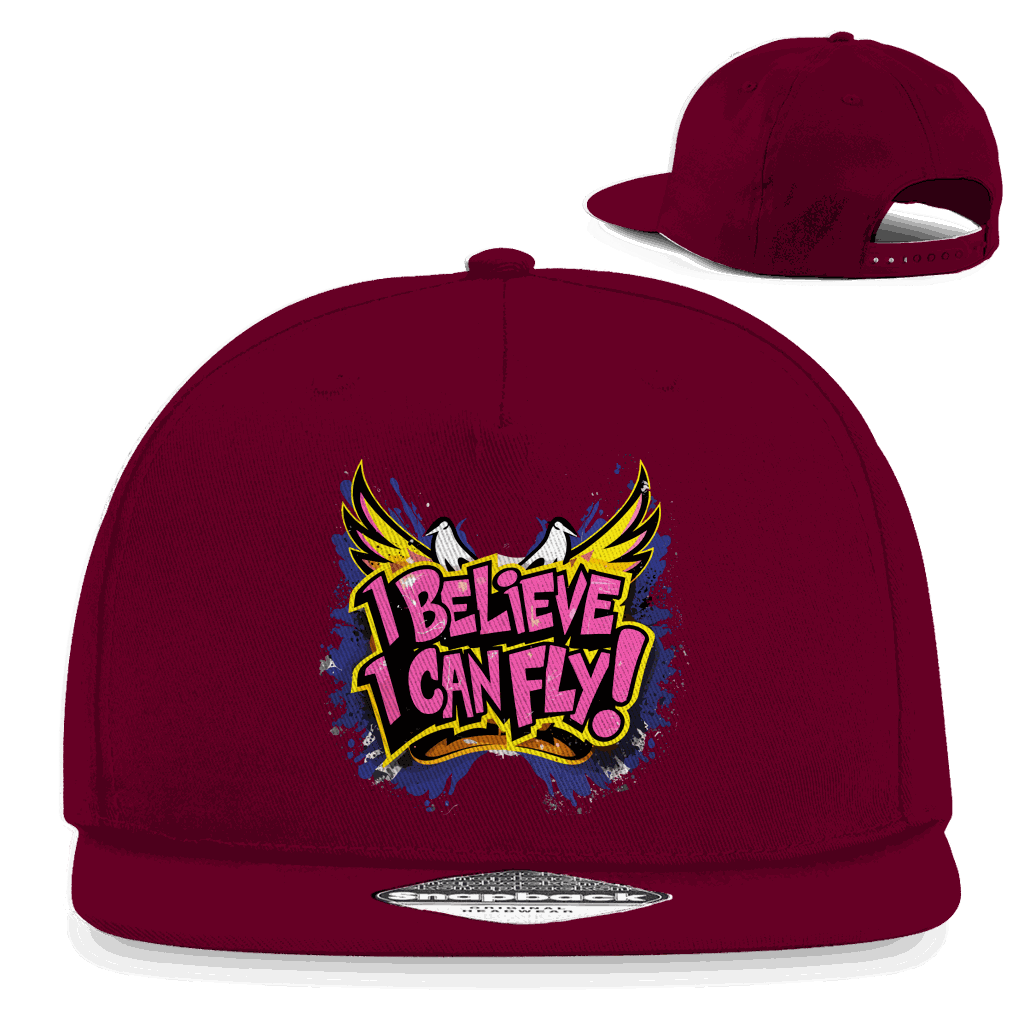 Snapback Rapper Cap - I believe i can fly | Division420®