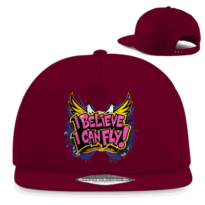 Snapback Rapper Cap - I believe i can fly | Division420®