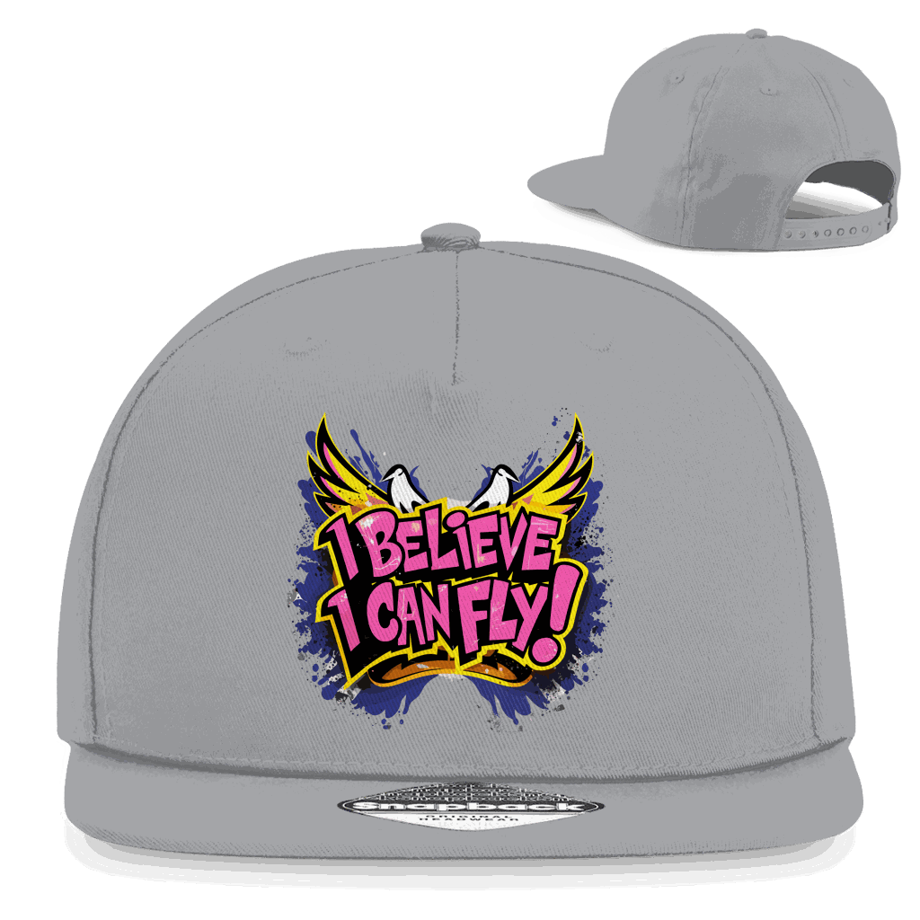 Snapback Rapper Cap - I believe i can fly | Division420®