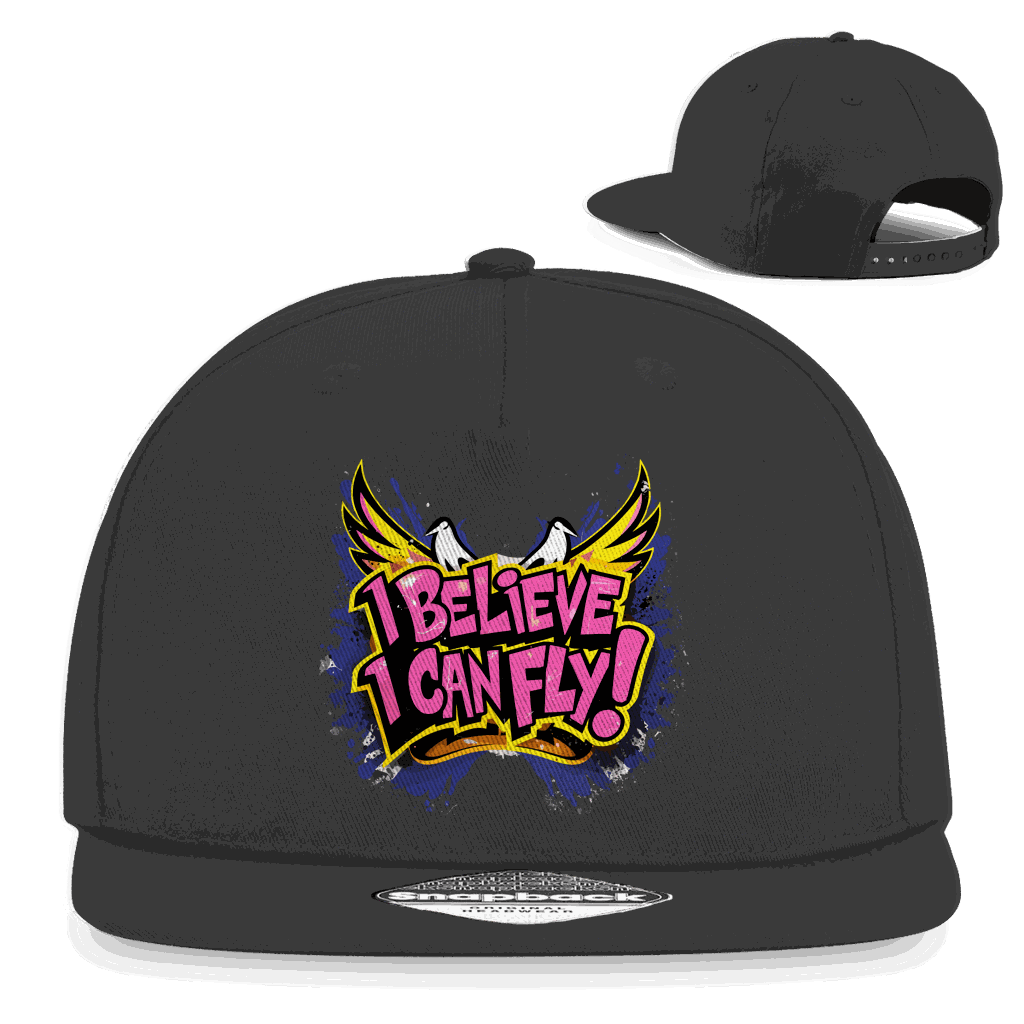 Snapback Rapper Cap - I believe i can fly | Division420®