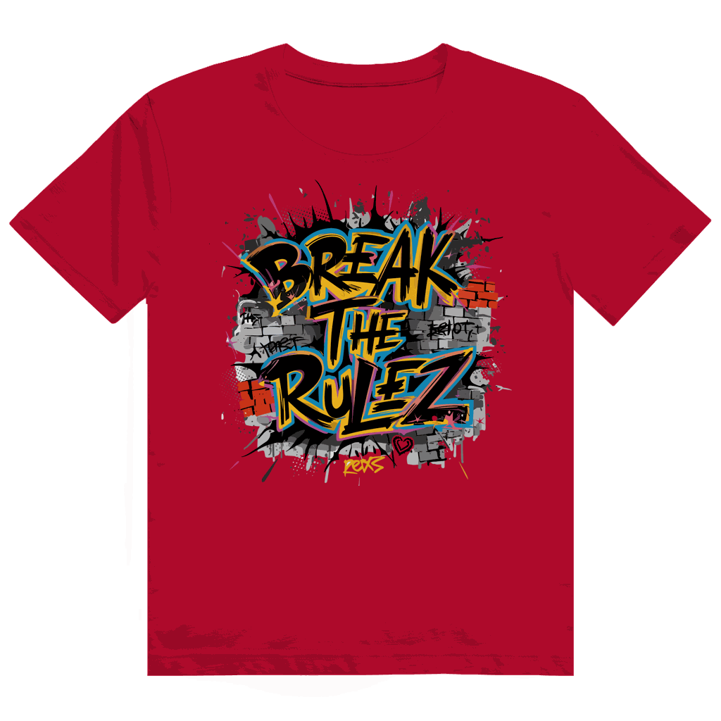 Heavy Cotton T-Shirt - Break the Rulez | Division420®