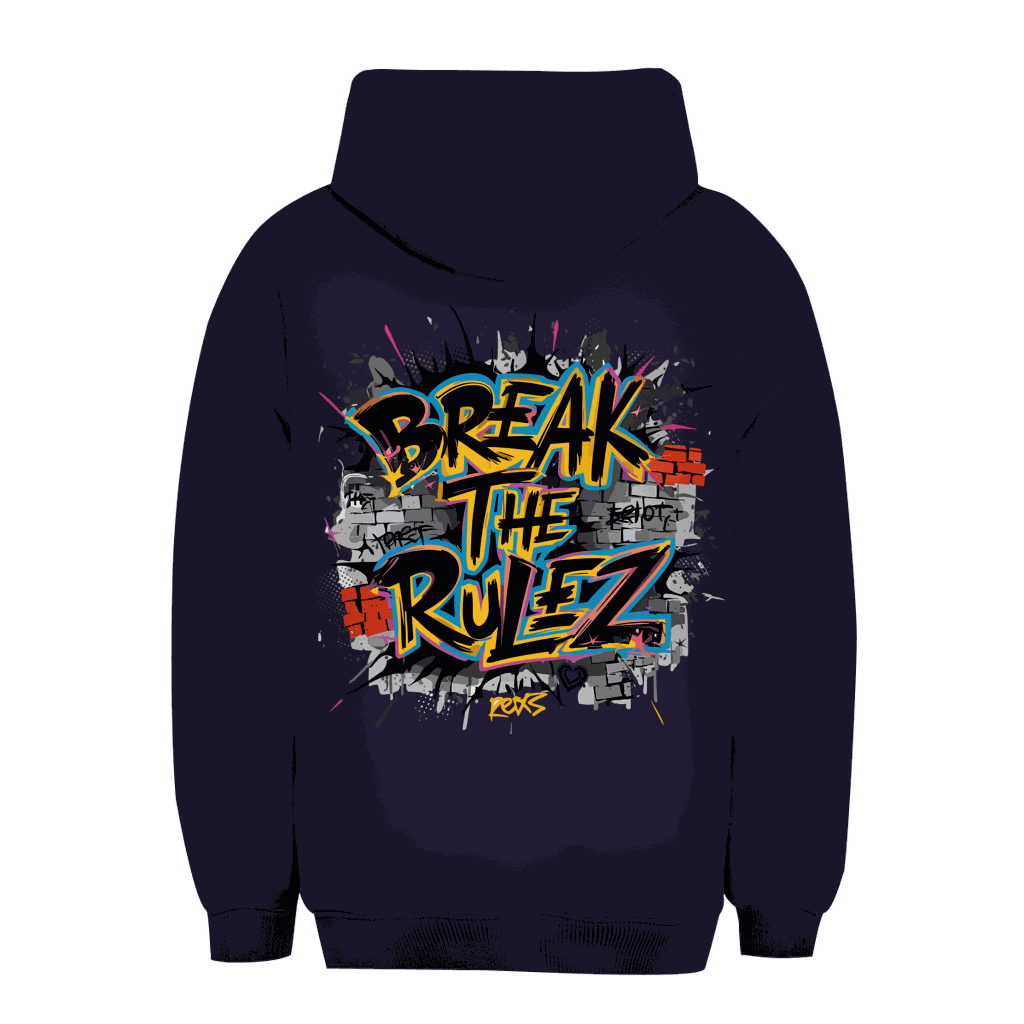 Unisex Oversize Hoodie - Break the Rulez | Division420®