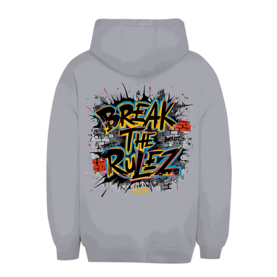 Size chart for unisex oversize hoodie by Division420