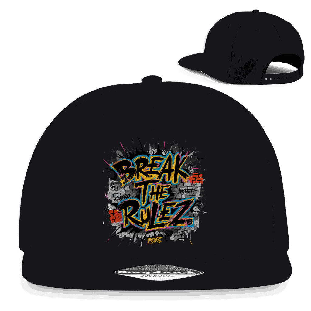Snapback Rapper Cap - Break the Rulez | Division420®