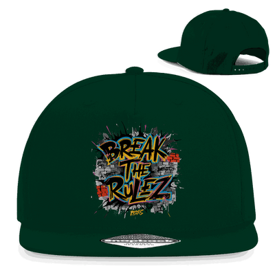 Snapback Rapper Cap - Break the Rulez | Division420®