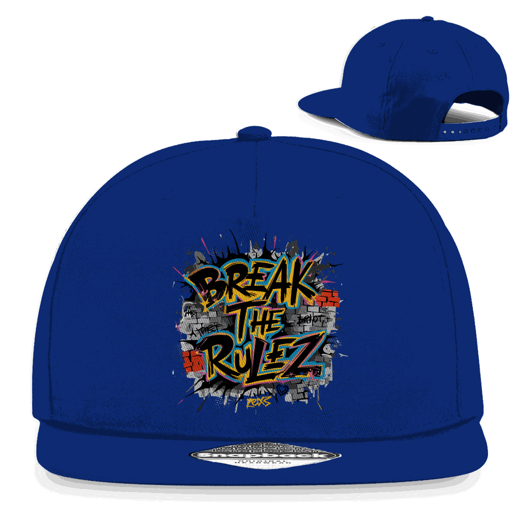 Snapback Rapper Cap - Break the Rulez | Division420®