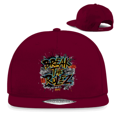 Snapback Rapper Cap - Break the Rulez | Division420®
