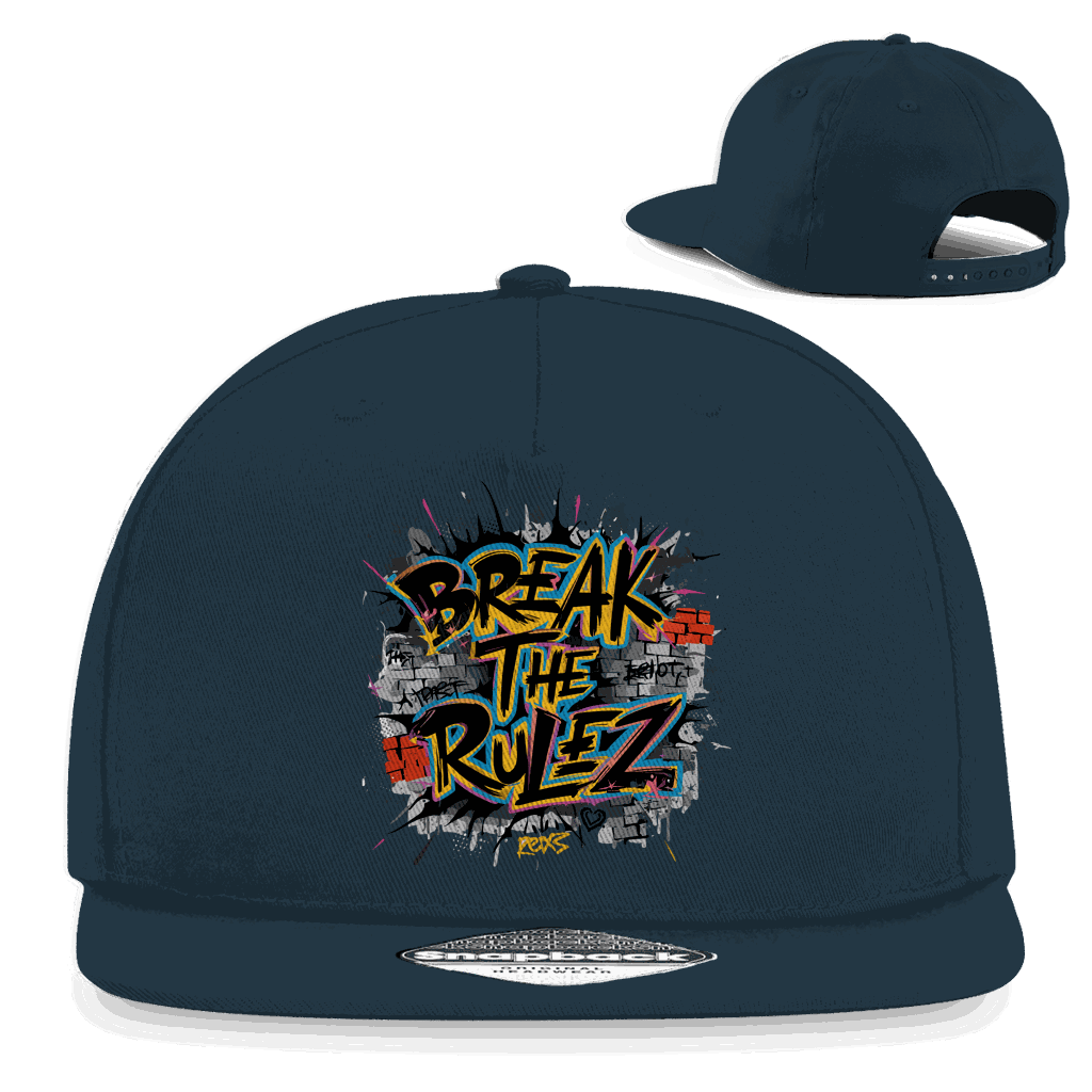 Snapback Rapper Cap - Break the Rulez | Division420®