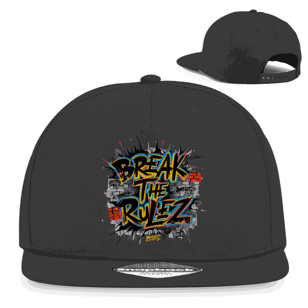 Snapback Rapper Cap - Break the Rulez | Division420®