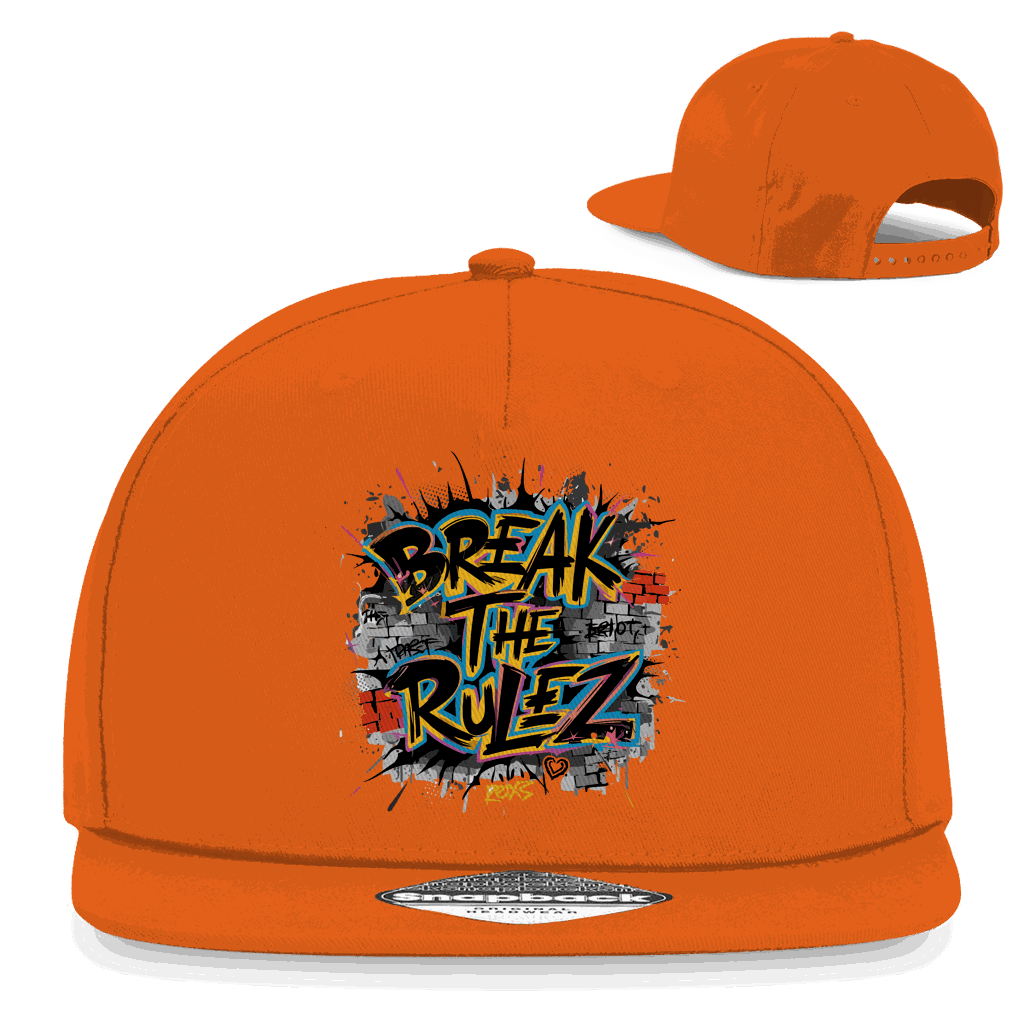 Snapback Rapper Cap - Break the Rulez | Division420®