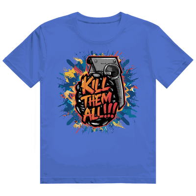 Herren Heavy Cotton T-Shirt - Kill them all | Division420®