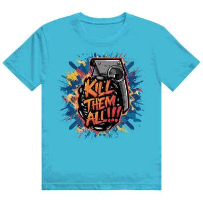 Herren Heavy Cotton T-Shirt - Kill them all | Division420®