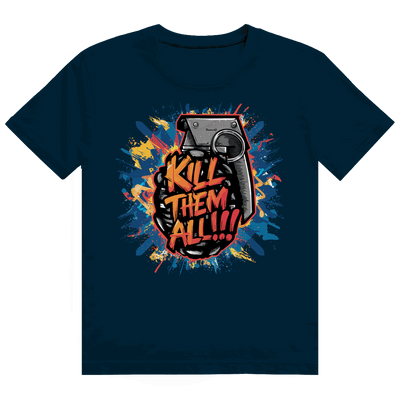 Herren Heavy Cotton T-Shirt - Kill them all | Division420®
