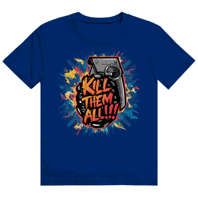 Herren Heavy Cotton T-Shirt - Kill them all | Division420®