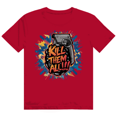 Herren Heavy Cotton T-Shirt - Kill them all | Division420®
