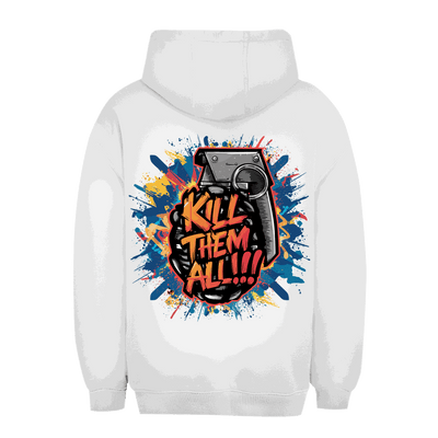 Unisex Oversize Hoodie - Kill them all | Division420®