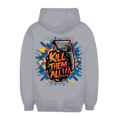 Unisex Oversize Hoodie - Kill them all | Division420®