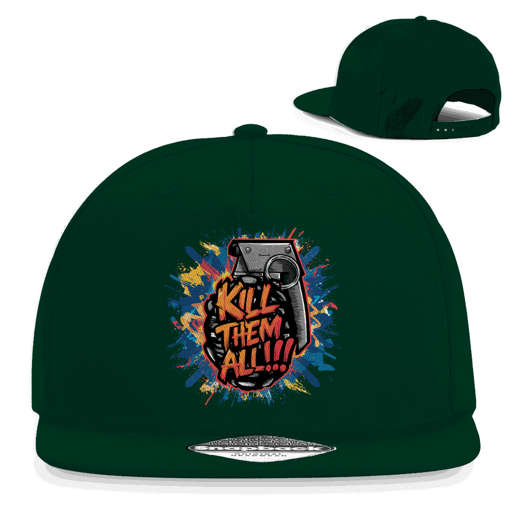 Snapback Rapper Cap - Kill them all | Division420®