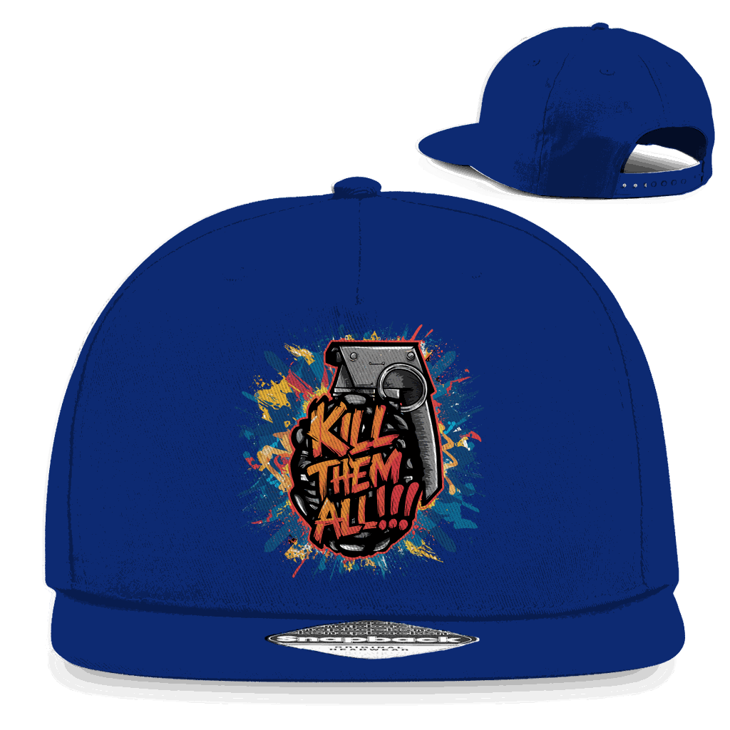 Snapback Rapper Cap - Kill them all | Division420®