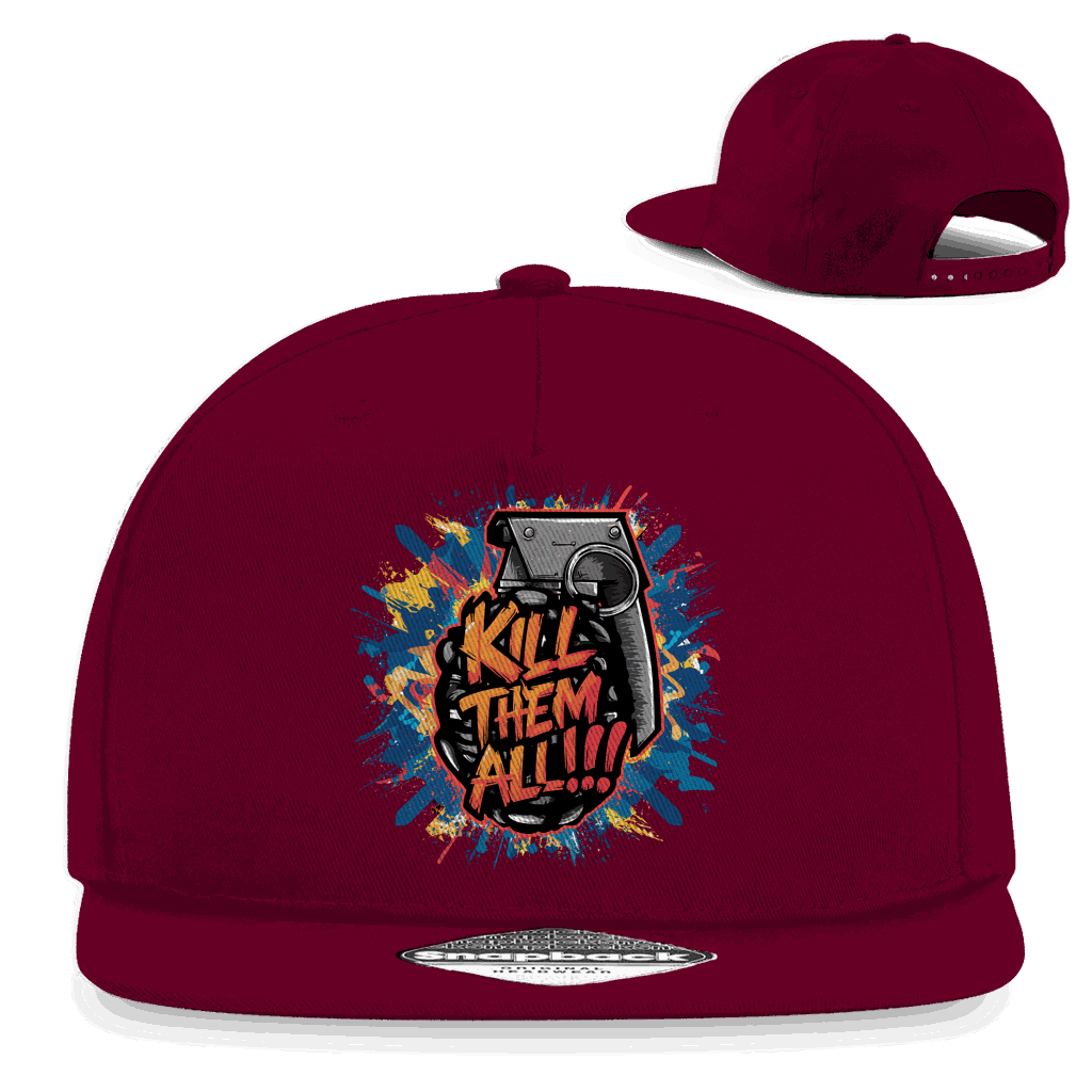 Snapback Rapper Cap - Kill them all | Division420®