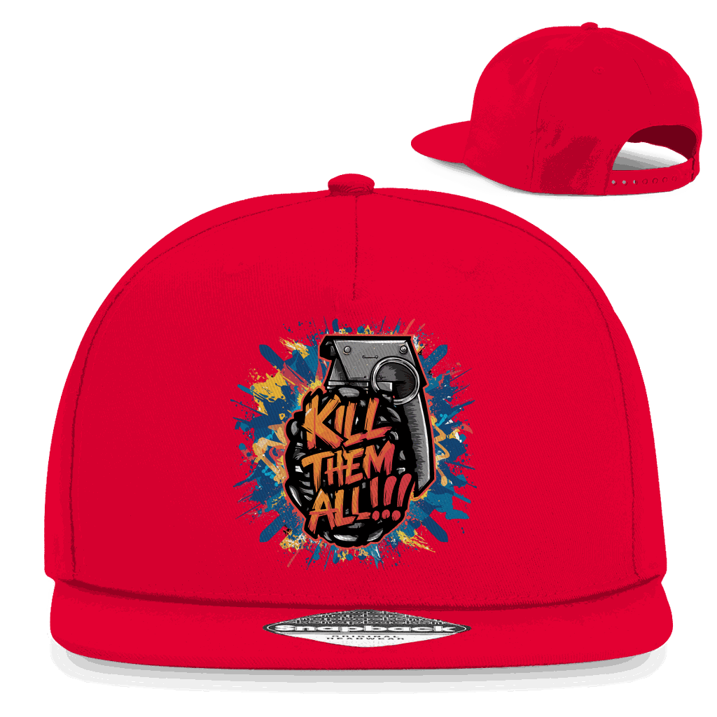 Snapback Rapper Cap - Kill them all | Division420®