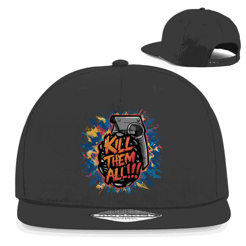 Snapback Rapper Cap - Kill them all | Division420®