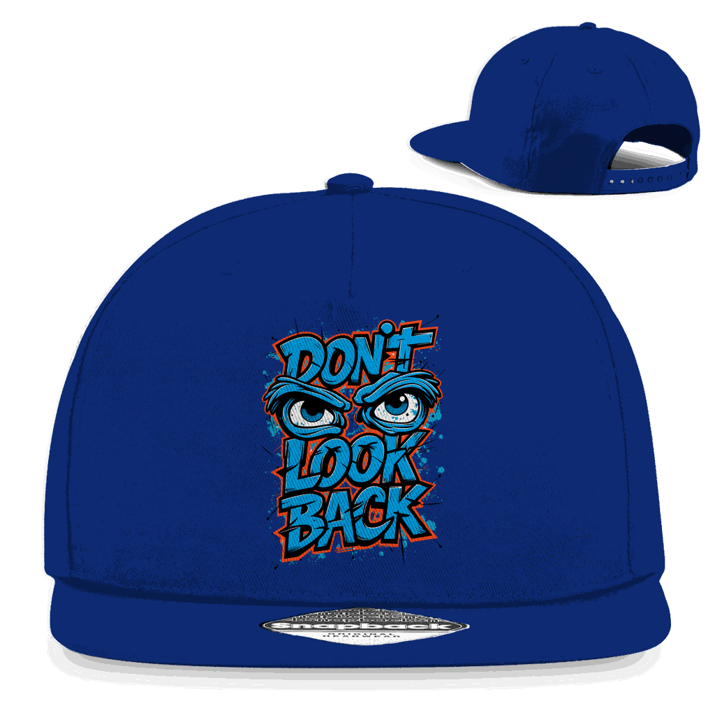Snapback Rapper Cap - Don't look back | Division420®