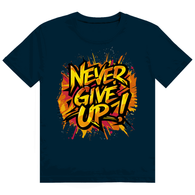 Heavy Cotton T-Shirt - Never give up! | Division420®