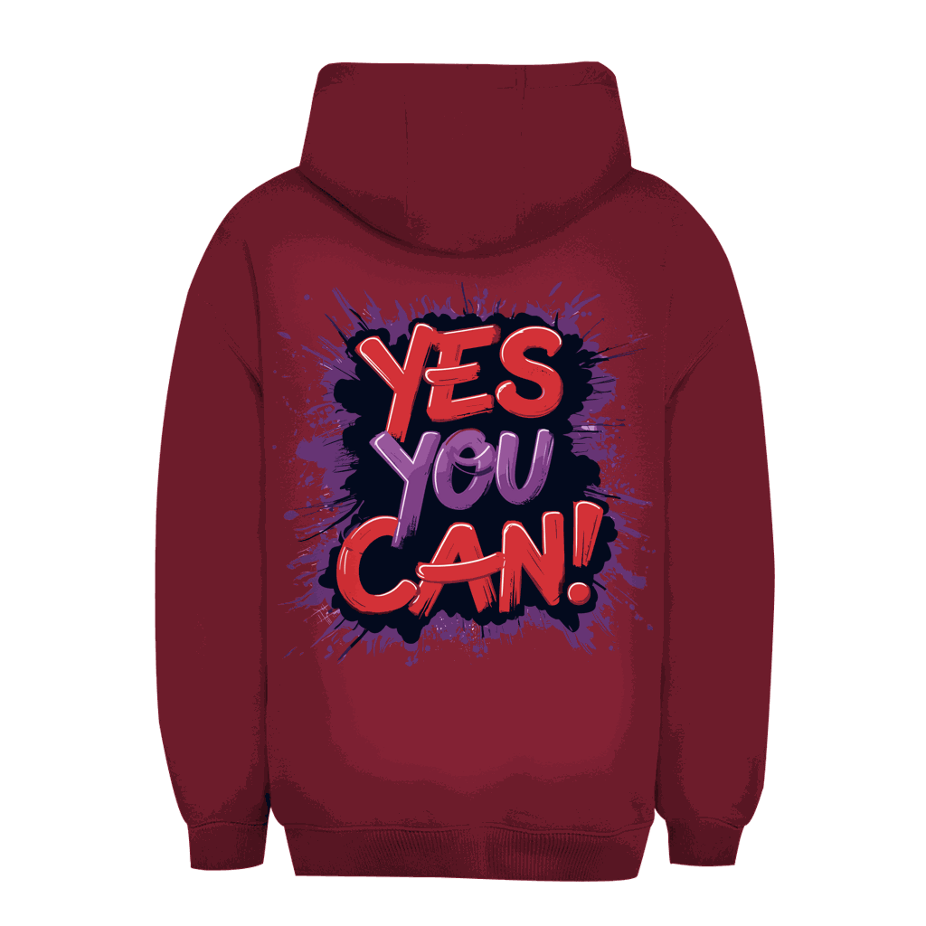 Unisex Oversize Hoodie - Yes you can | Division420®