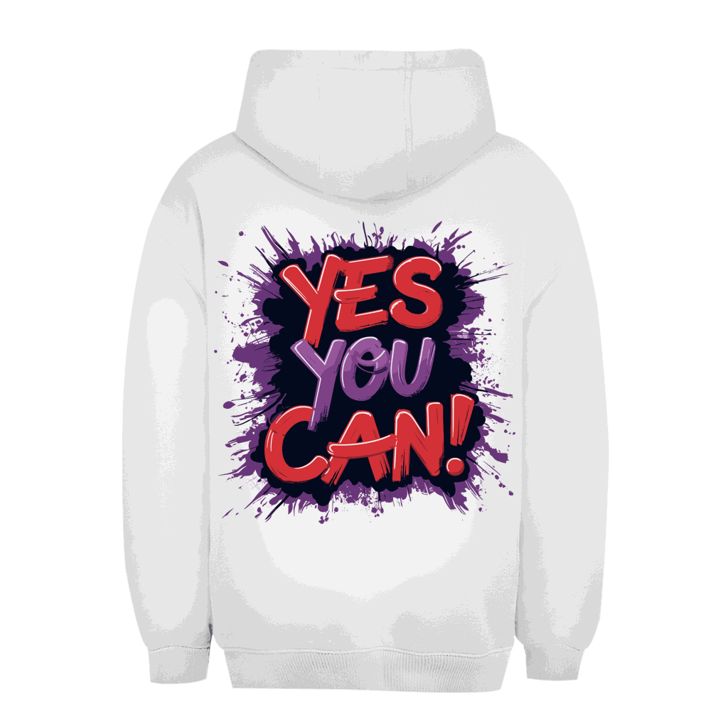 Unisex Oversize Hoodie - Yes you can | Division420®