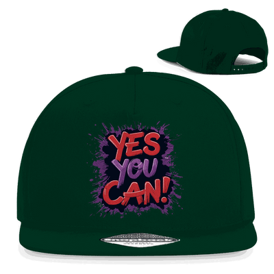 Snapback Rapper Cap - Yes you can | Division420®
