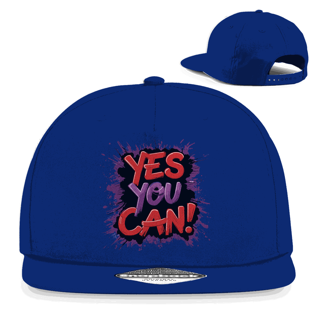 Snapback Rapper Cap - Yes you can | Division420®