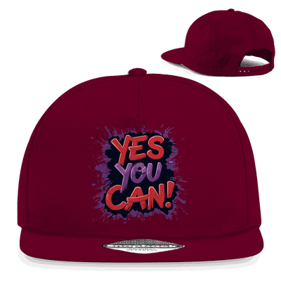 Snapback Rapper Cap - Yes you can | Division420®