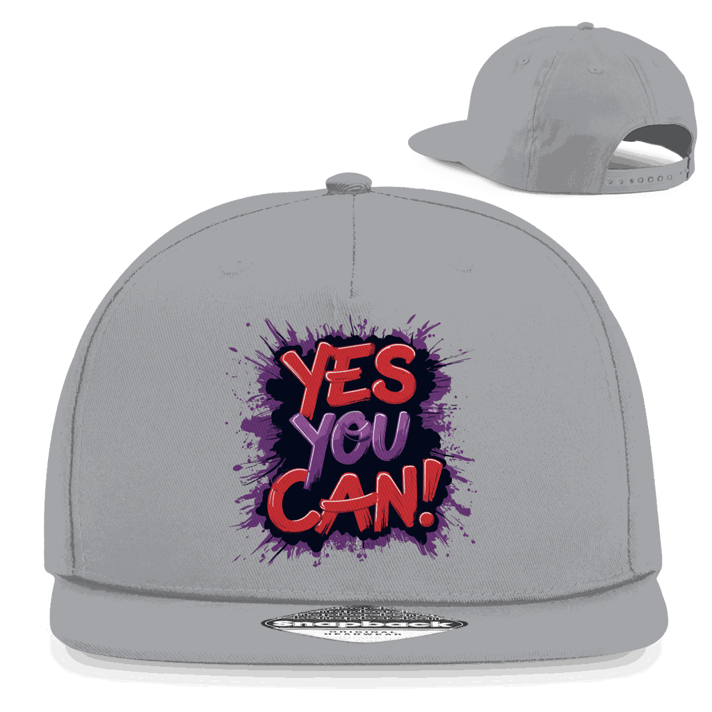 Division420 Snapback Cap aus Baumwoll-Twill mit 5-Panel Design und flachem Schirm für urbanen Style