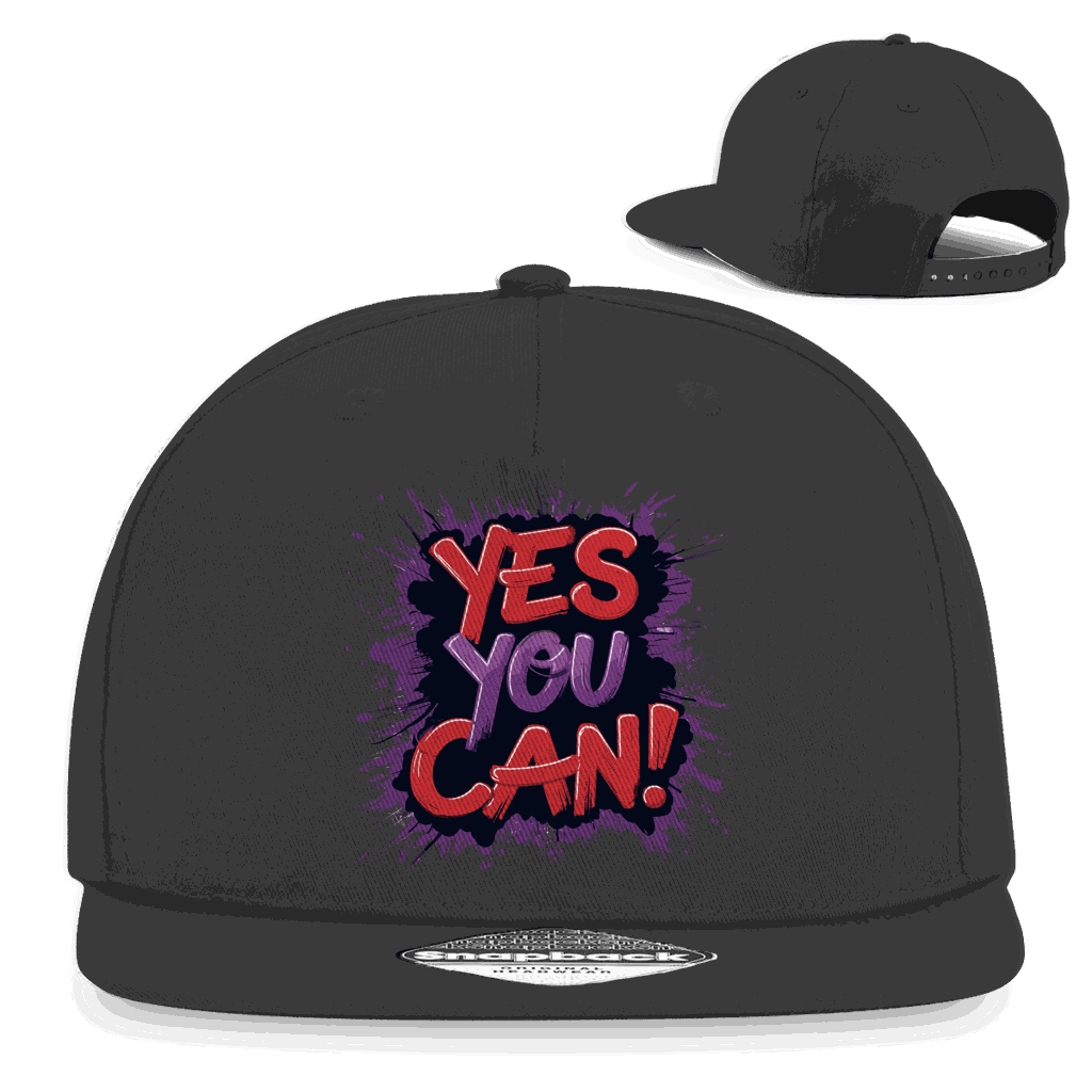 Snapback Rapper Cap - Yes you can | Division420®