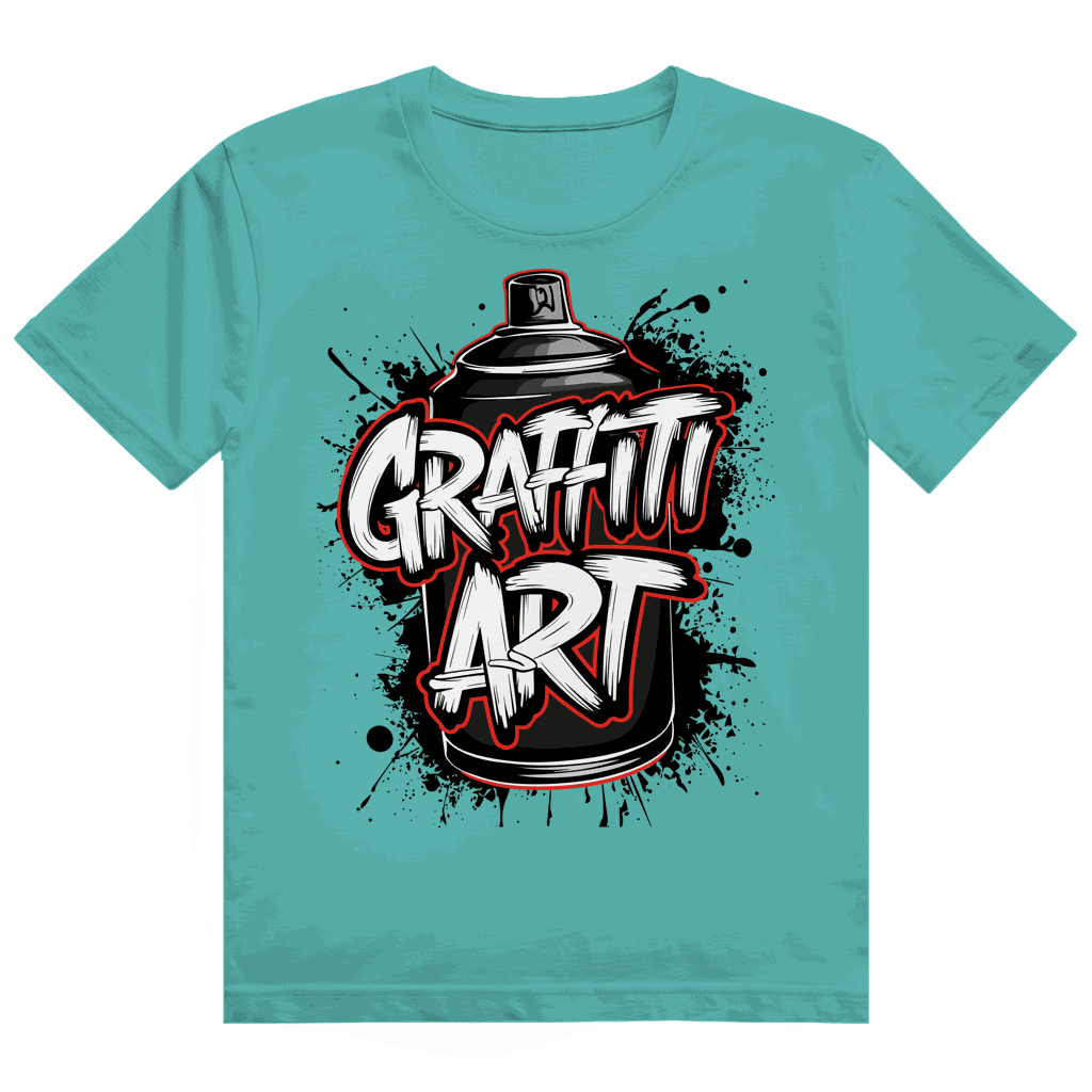 Heavy Cotton T-Shirt - Gaffiti Art | Division420®