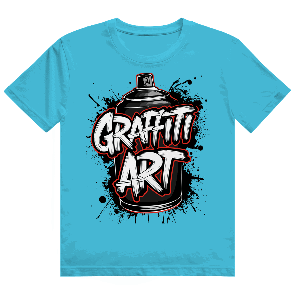 Heavy Cotton T-Shirt - Gaffiti Art | Division420®