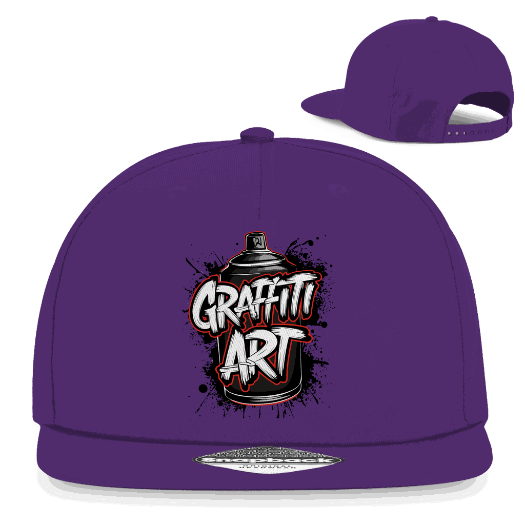 Snapback Rapper Cap - Gaffiti Art | Division420®