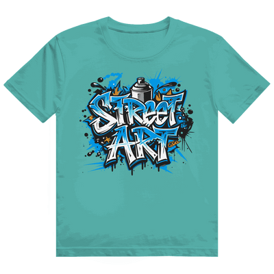 Heavy Cotton T-Shirt - Street Art | Division420®
