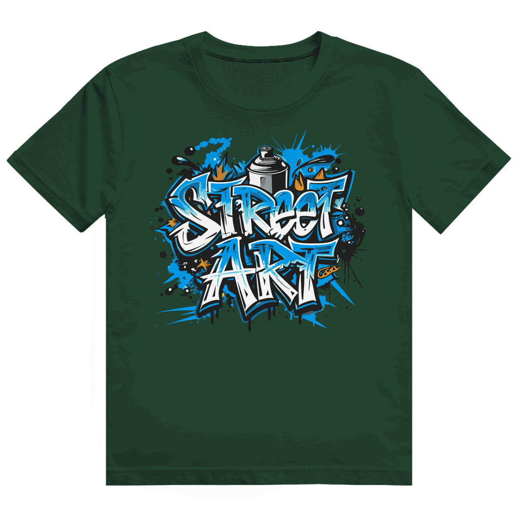 Heavy Cotton T-Shirt - Street Art | Division420®
