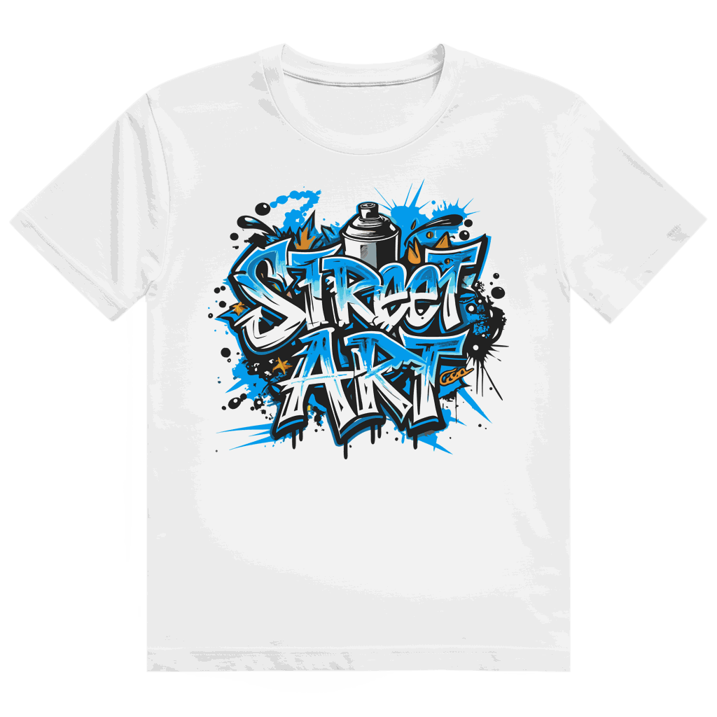 Heavy Cotton T-Shirt - Street Art | Division420®