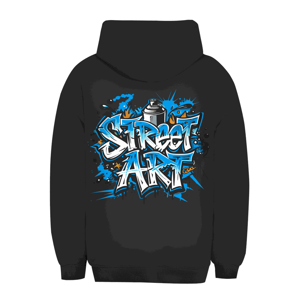 Unisex Oversize Hoodie mit Street Art Design von Division420 in entspanntem urbanem Stil