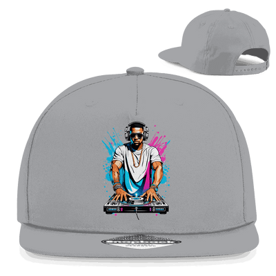 Division420 Snapback Cap Freestyler aus Baumwoll-Twill mit flachem Schirm und Retro-Snapbackverschluss