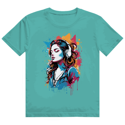 Heavy Cotton T-Shirt - Beat Girl | Division420®